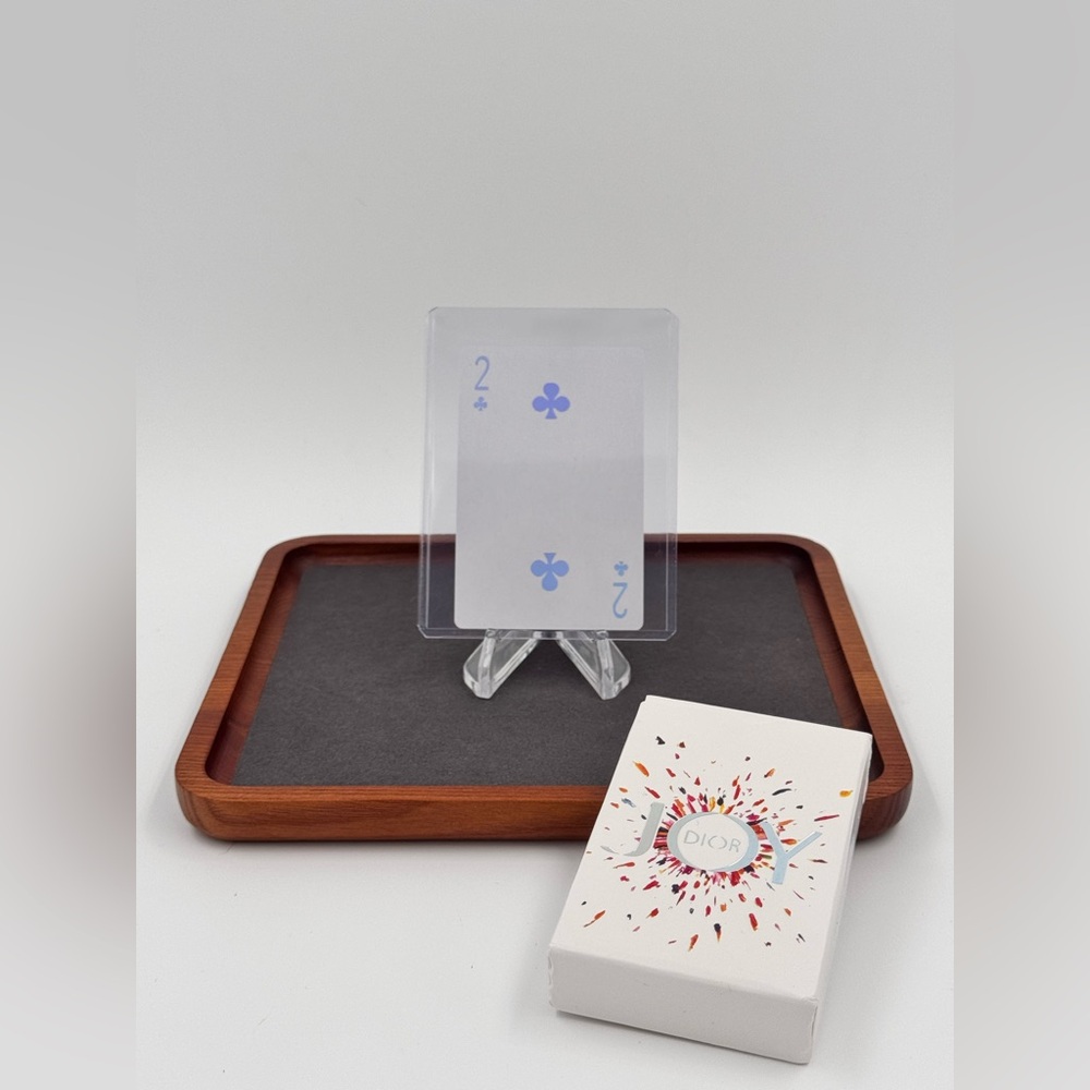 2 of Clubs Collectible Dior Playing Card